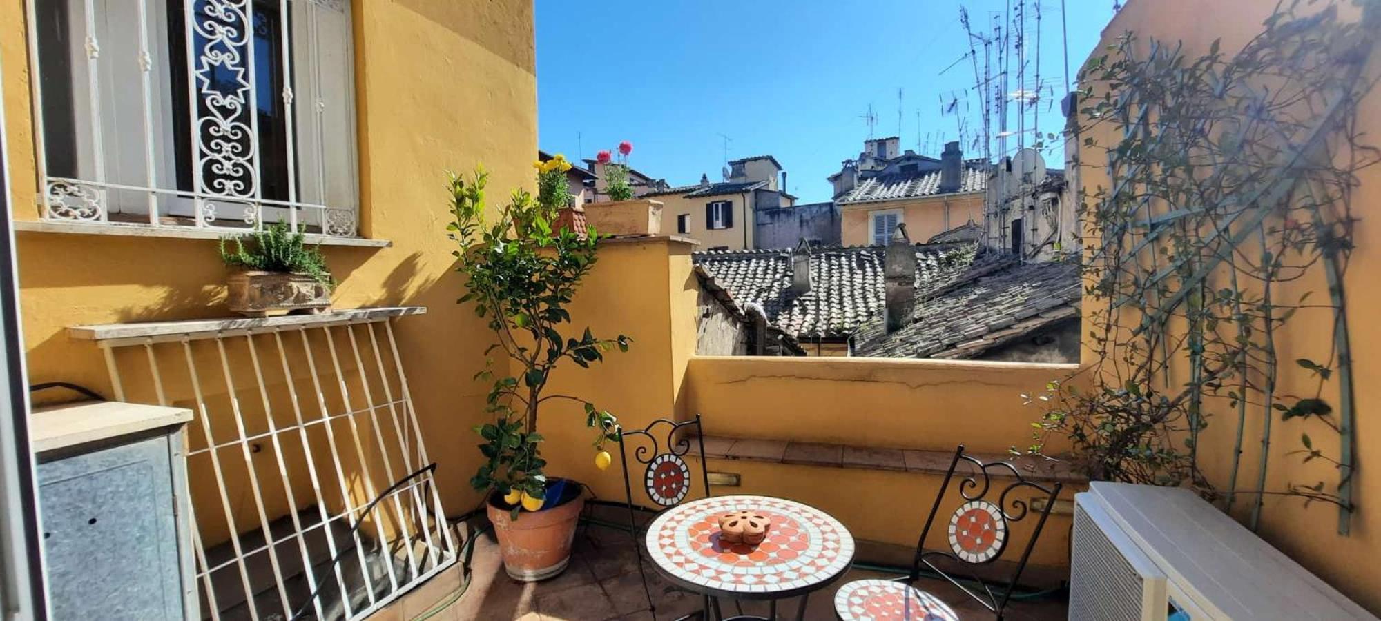 Stunning Campo De Fiori Apartment With Terrace Roma Exterior foto